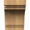 Ekena Millwork Pescadero Smooth Corbel, Western Red Cedar, 5 1/2"W x 8"D x 8"H COR06X08X08PEC00SWR - alternate 3